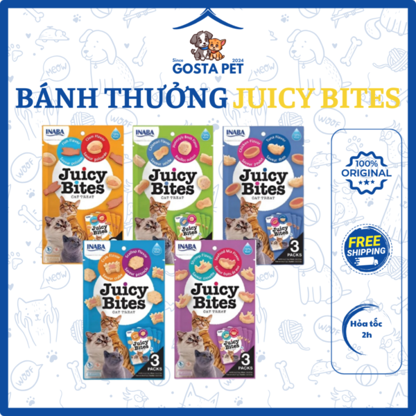 Bánh thưởng Juicy Bites