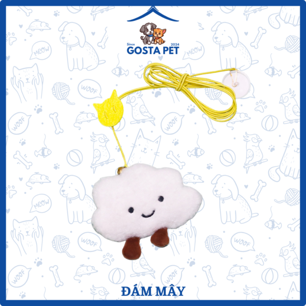 Cần câu dán tường đám mây
