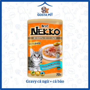 Pate nekko Gravy cá ngừ + cá bào