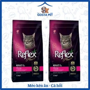 Hạt Reflex Plus Mèo Kén Ăn Cá Hồi