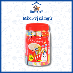 Hủ súp thưởng ciao mix 5 vị cá ngừ