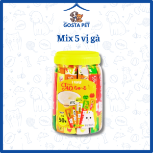 Hủ súp thưởng ciao mix 5 vị gà