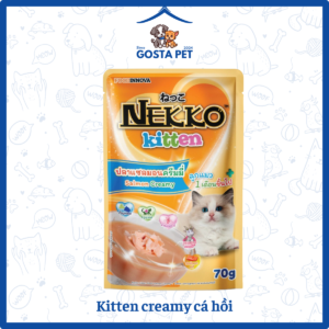 Pate Nekko Kitten creamy cá hồi