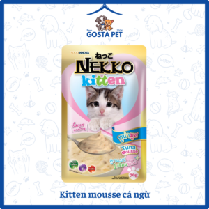 Pate Nekko Kitten mousse cá ngừ