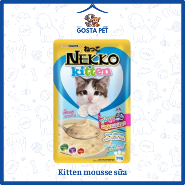 Pate Nekko Kitten mousse sữa