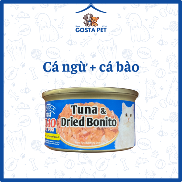 Pate Ciao Lon Cá Ngừ + Cá Bào