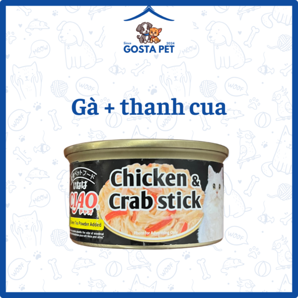 Pate Ciao Lon Gà + Thanh Cua