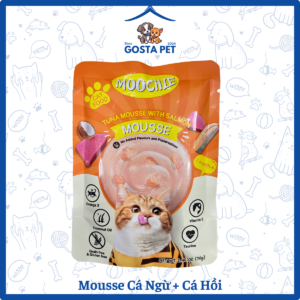 Pate Moochie 70g Mousse Cá Ngừ Cá Hồi