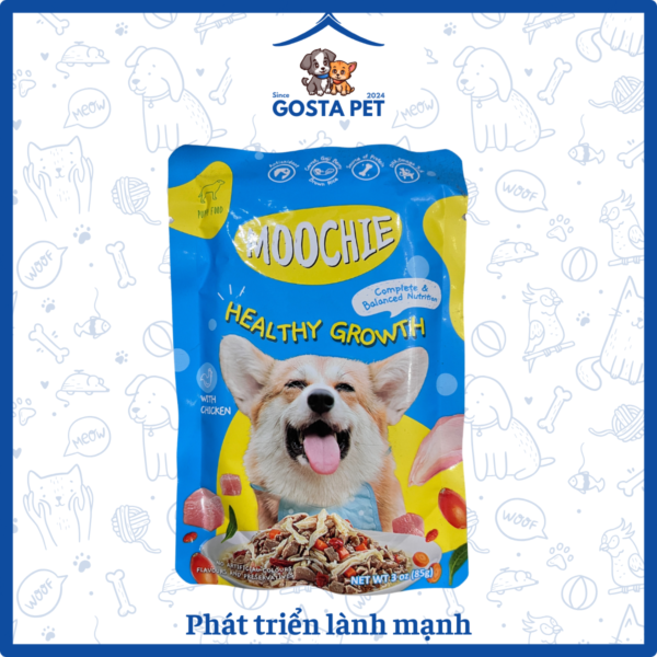 Pate Moochie 85g Phát Triển Lành Mạnh