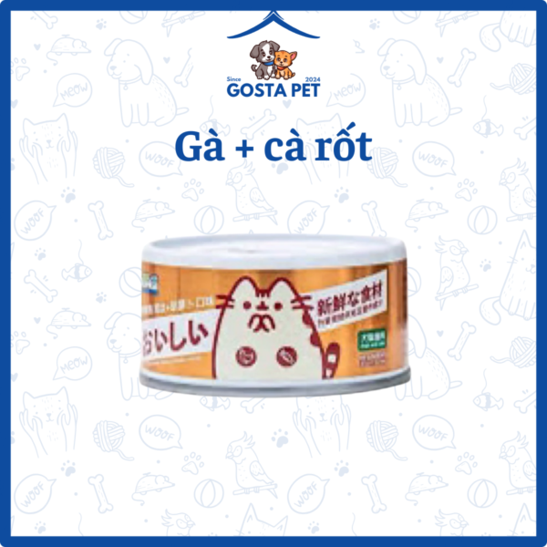 Pate Neeka gà + cà rốt