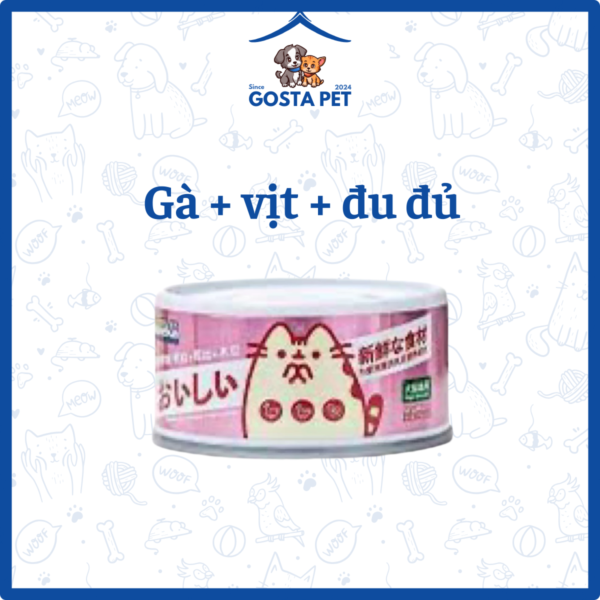 Pate Neeka gà + vịt + đu đủ