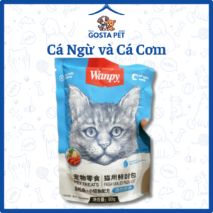 Pate Wanpy cá ngừ và cá cơm