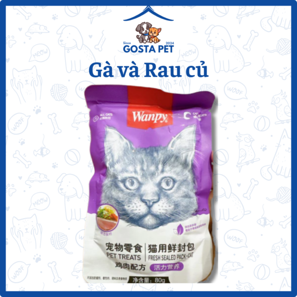 Pate Wanpy gà và rau củ