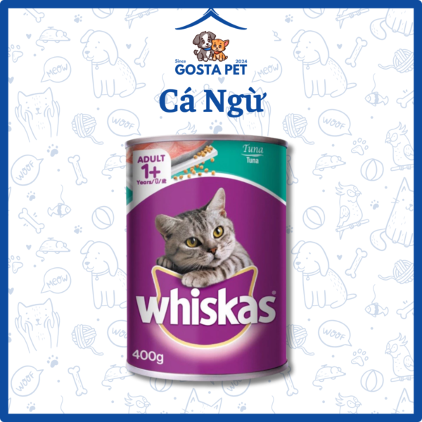 Pate Whiskas 400g Cá Ngừ