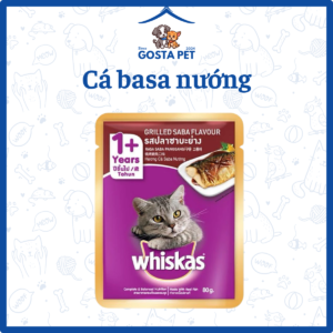 Pate Whiskhas Cá Basa Nướng