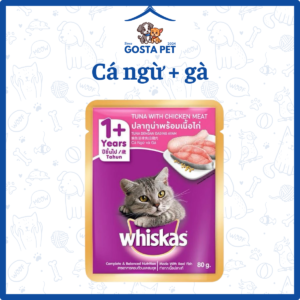 Pate Whiskhas Cá Ngừ - Gà