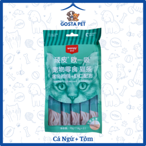 Soup thưởng wanpy 70g cá ngừ tôm