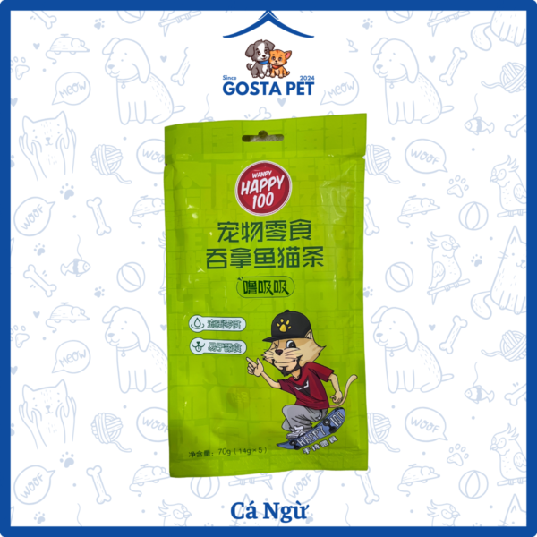 Soup Thưởng Wanpy Happy 100 Cá Ngừ