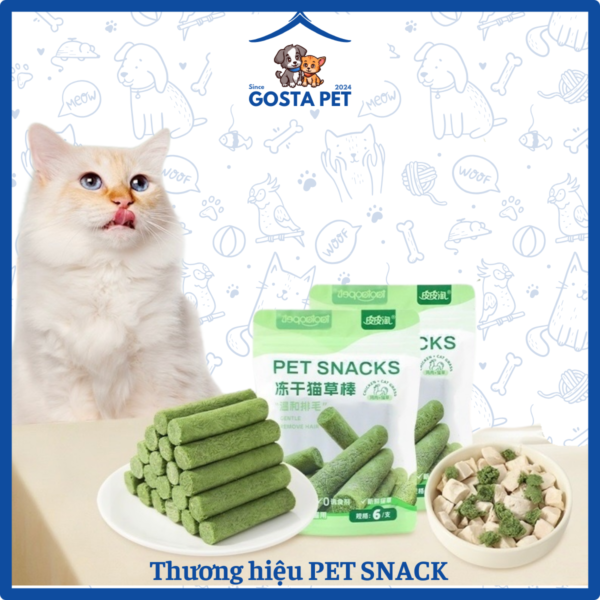 Thanh cỏ mèo petsnack